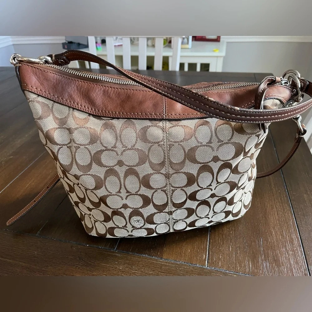 Coach signature logo satchel - Picture 9 of 16
